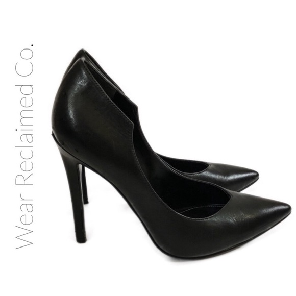 KENDALL & KYLIE Black Curvy Stiletto Heels… - Picture 1 of 1